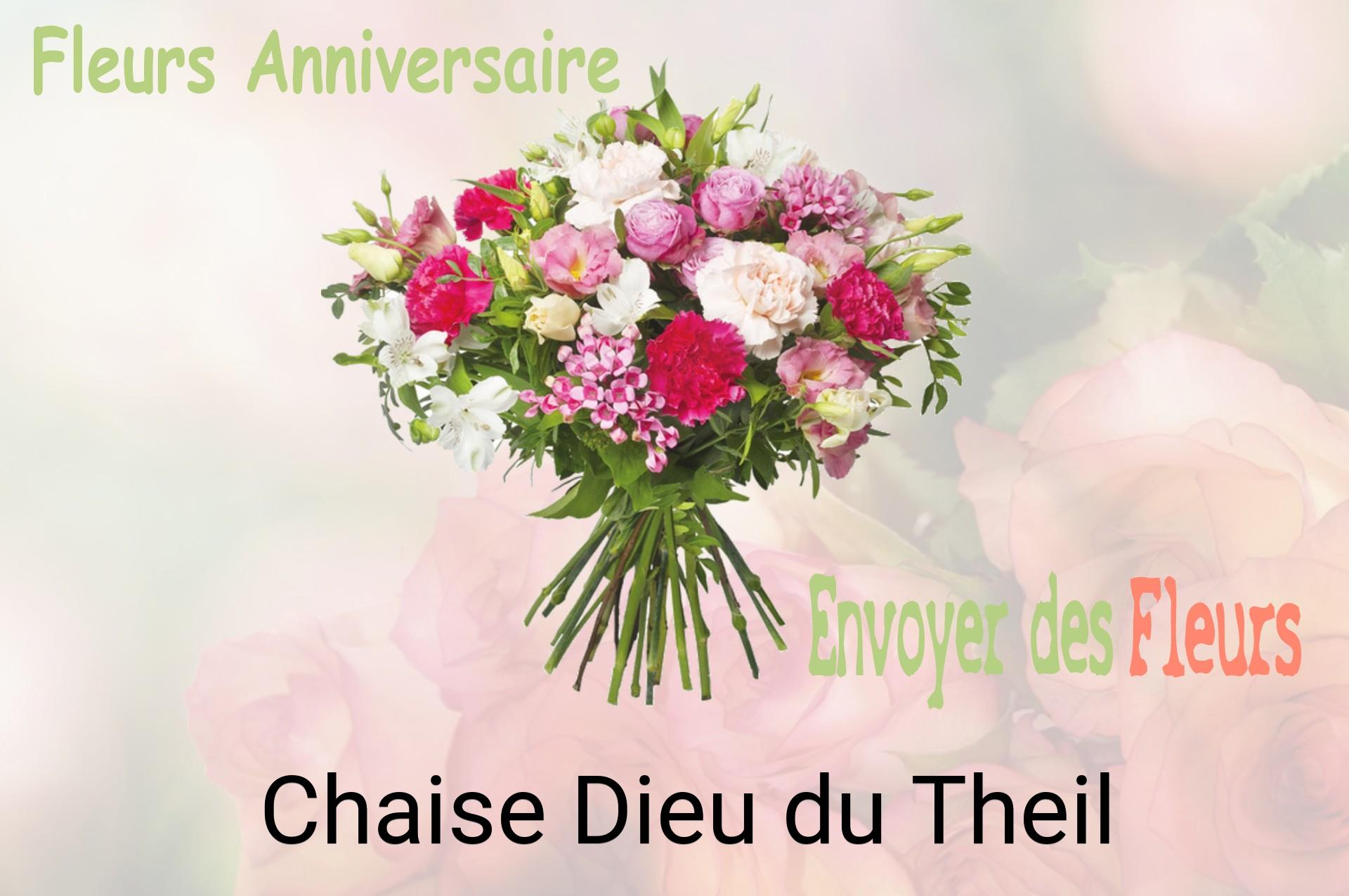 Bouquet de fleurs d’anniversaire livré à Chaise-Dieu-du-Theil
