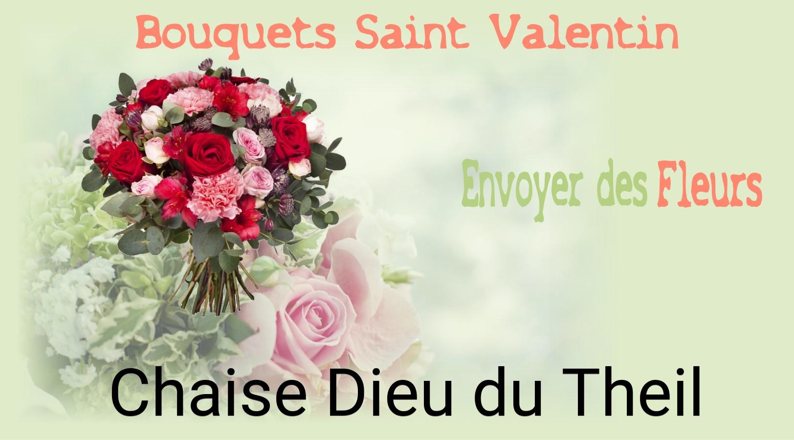 Roses de Saint-Valentin livrées à Chaise-Dieu-du-Theil